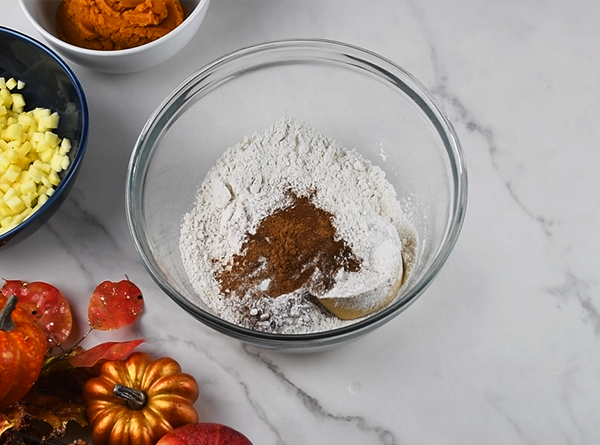 Pumpkin Apple Muffins - Step 2